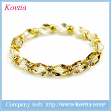 2015 new arrival topaz beads bracelet luxury crystal bead fashion jewelry bracelet